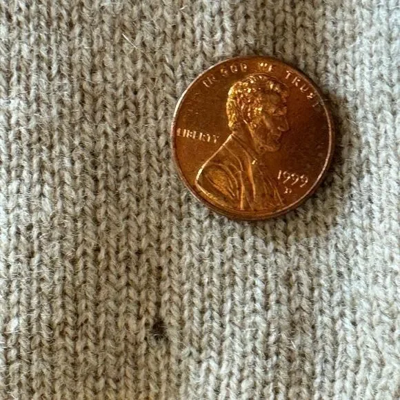 Vintage Berk V Neck Argyle Sweater 100% Lambswool Made in Scotland Sz 44 Bust - Picture 8 of 11